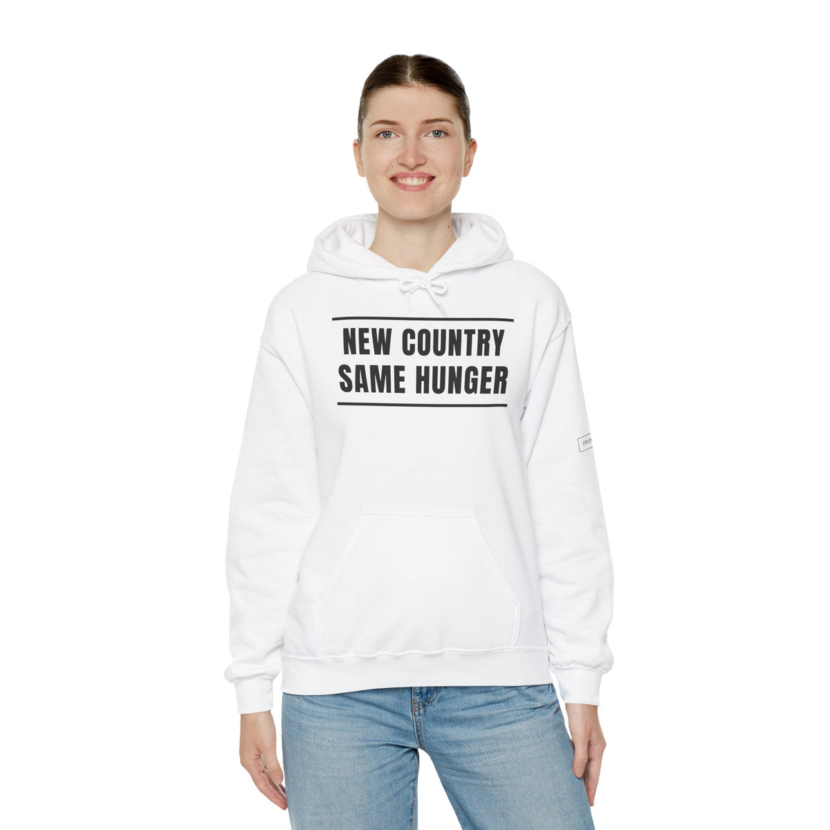 New Country Same Hunger Hoodie — Immigrant Story Pullover