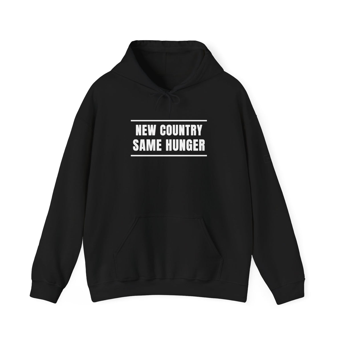 New Country Same Hunger Hoodie — Immigrant Story Pullover