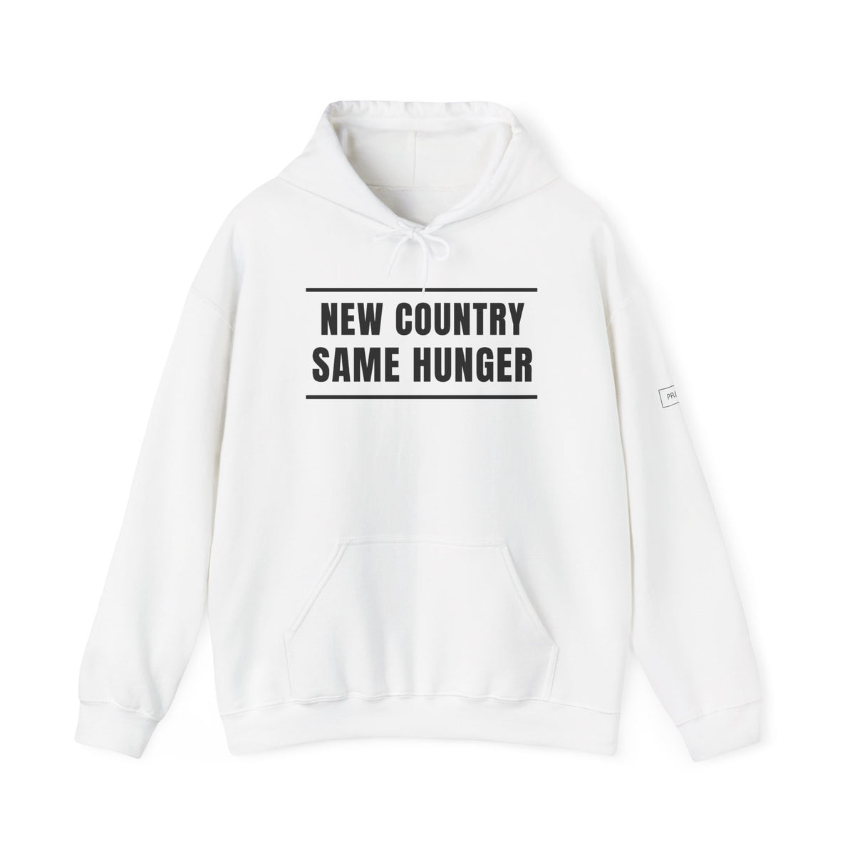 New Country Same Hunger Hoodie — Immigrant Story Pullover