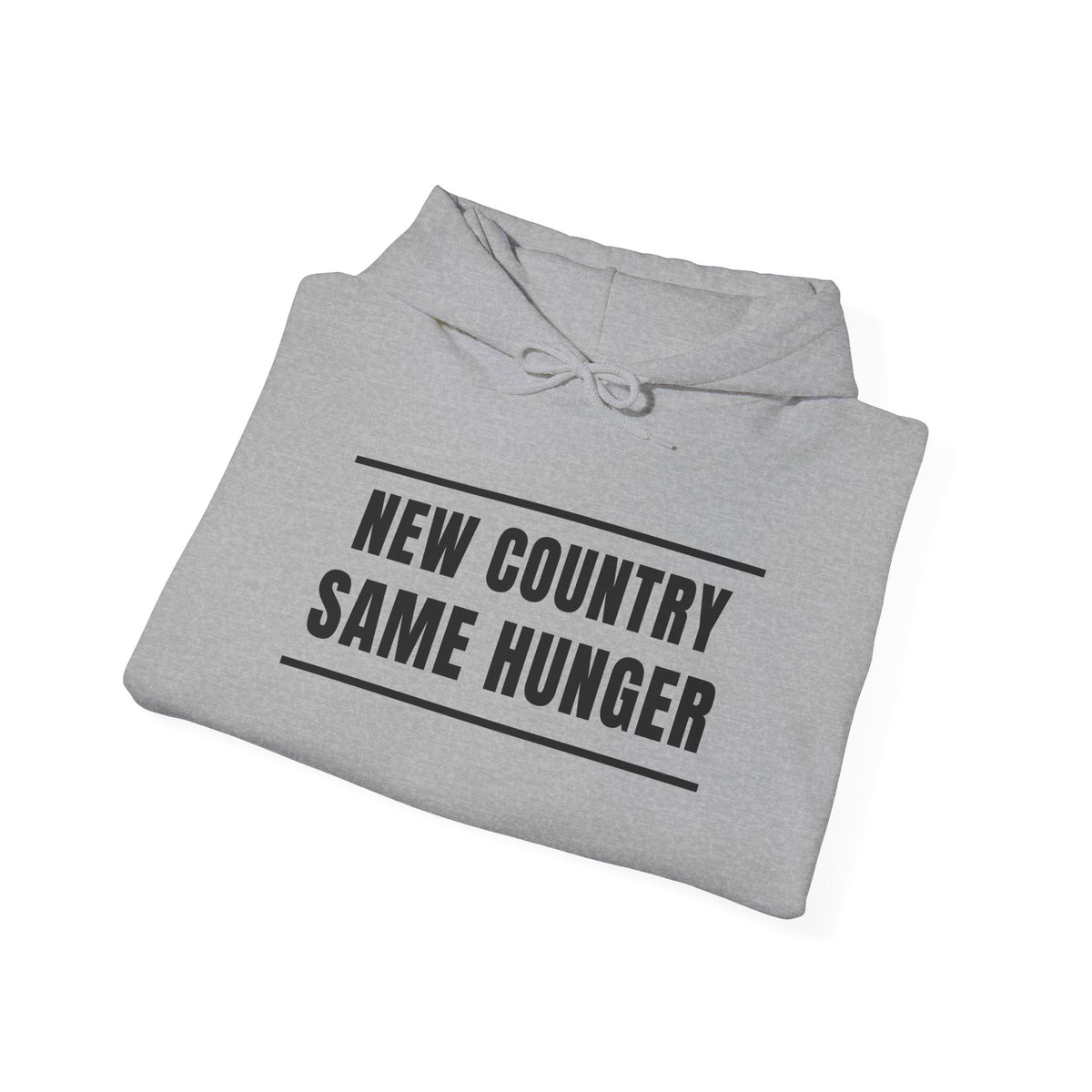 New Country Same Hunger Hoodie — Immigrant Story Pullover